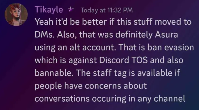 Tikayle still lying